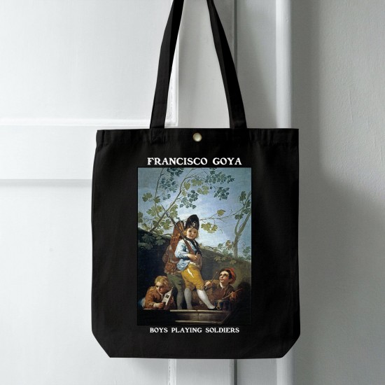 تت بگ متقال مشکی طرح پسران در حال سرباز بازی از گویا