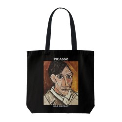 تت بگ متقال مشکی طرح خودنگار از پیکاسو