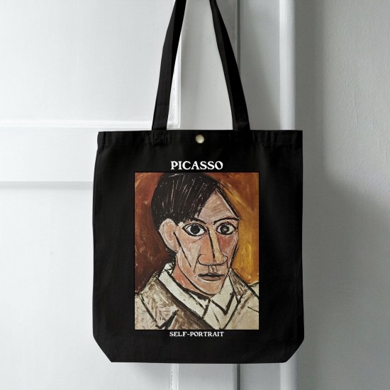 تت بگ متقال مشکی طرح خودنگار از پیکاسو