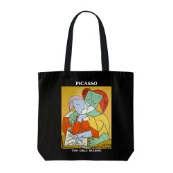 تت بگ متقال مشکی طرح دو دختر در حال مطالعه از پیکاسو