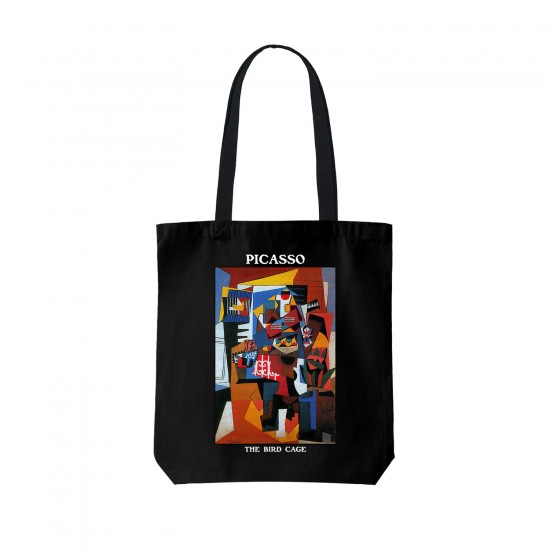 تت بگ متقال مشکی طرح قفس پرنده از پیکاسو