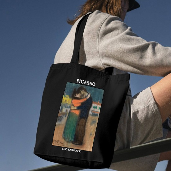 تت بگ متقال مشکی طرح آغوش از پیکاسو