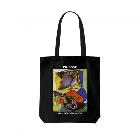 تت بگ متقال مشکی طرح طبیعت بی جان با گیتار از پیکاسو