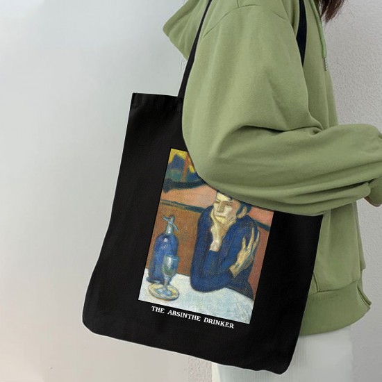 تت بگ متقال مشکی طرح آبسنت خور از پیکاسو