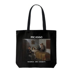 تت بگ متقال مشکی طرح علم و امور خیریه از پیکاسو