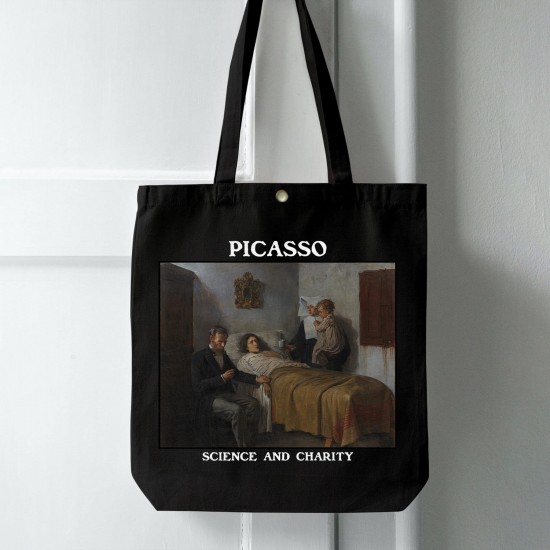 تت بگ متقال مشکی طرح علم و امور خیریه از پیکاسو