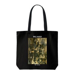 تت بگ متقال مشکی طرح زیبای من از پیکاسو