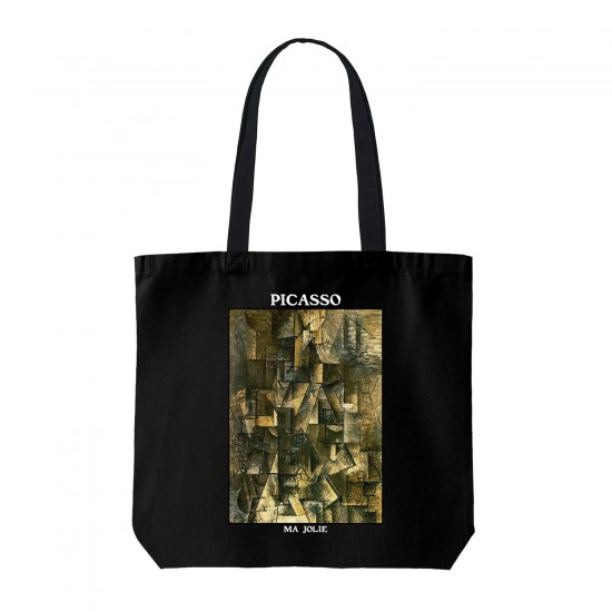 تت بگ متقال مشکی طرح زیبای من از پیکاسو