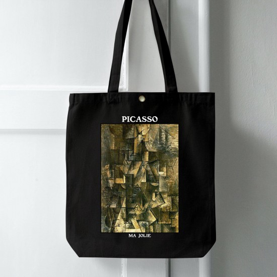 تت بگ متقال مشکی طرح زیبای من از پیکاسو