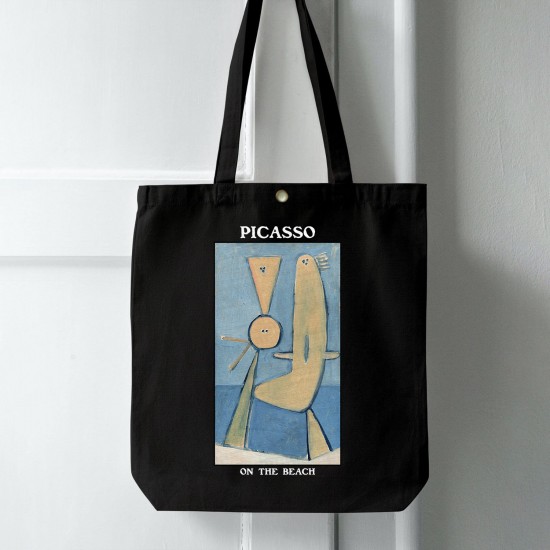 تت بگ متقال مشکی طرح در ساحل از پیکاسو