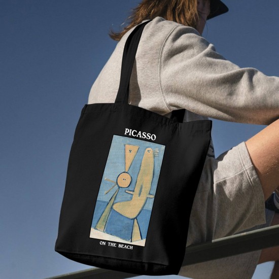 تت بگ متقال مشکی طرح در ساحل از پیکاسو