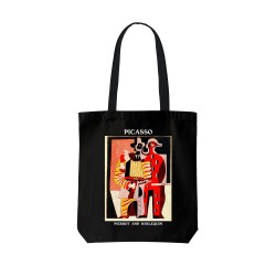 تت بگ متقال مشکی طرح دلقک و تردست از پیکاسو