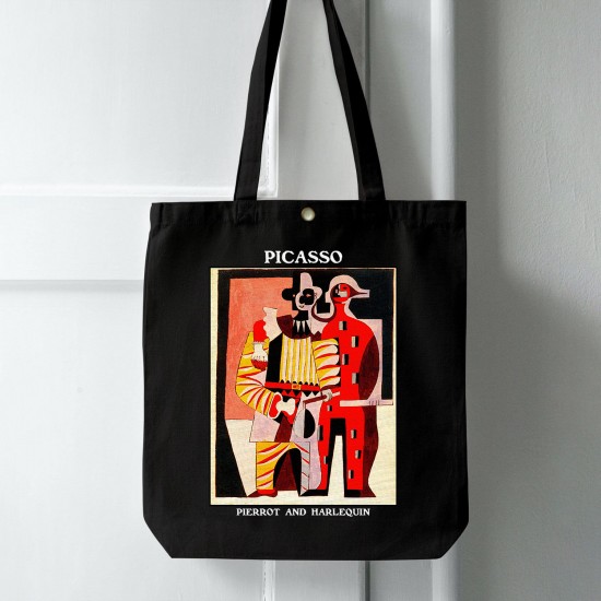 تت بگ متقال مشکی طرح دلقک و تردست از پیکاسو