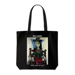 تت بگ متقال مشکی طرح دورا مار و گربه از پیکاسو