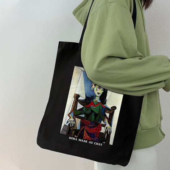 تت بگ متقال مشکی طرح دورا مار و گربه از پیکاسو