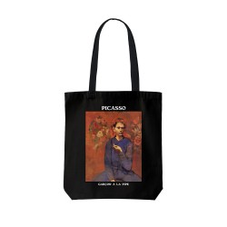 تت بگ متقال مشکی طرح پسر با پیپ از پیکاسو