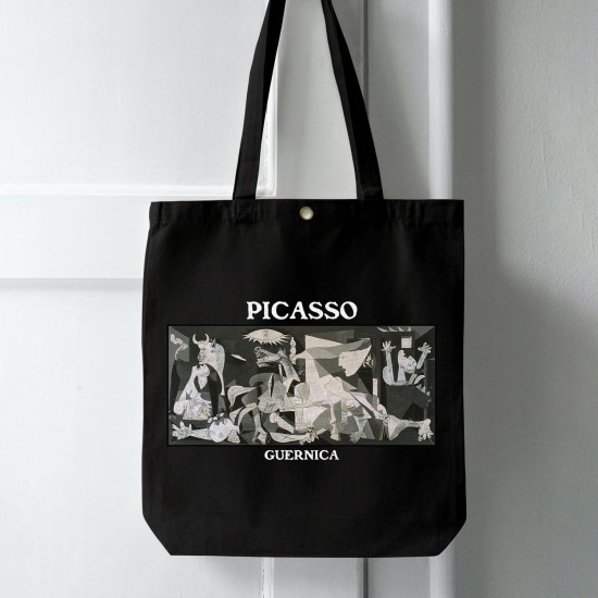 تت بگ متقال مشکی طرح گرنیکا از پیکاسو