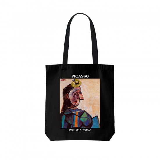 تت بگ متقال مشکی طرح نیم تنه یک زن از پیکاسو