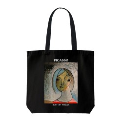 تت بگ متقال مشکی طرح نیم تنه زن از پیکاسو