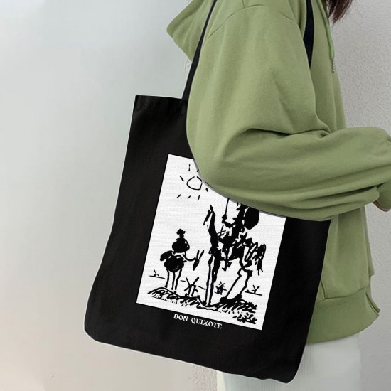 تت بگ متقال مشکی طرح دن کیشوت از پیکاسو