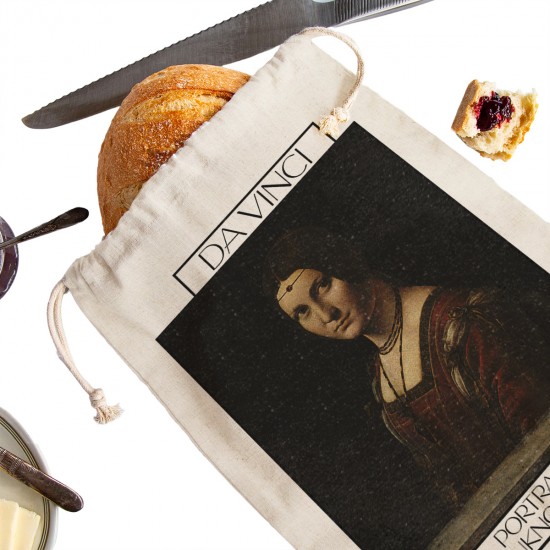 کیسه نظم دهنده پرتره زن ناشناس از داوینچی