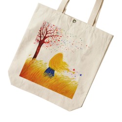 تت بگ متقال طرح دختری در گندم زار