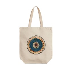 تت بگ متقال طرح کاشی سرمه ای