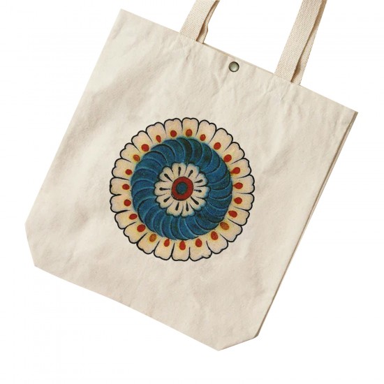 تت بگ متقال طرح کاشی سرمه ای