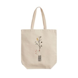 تت بگ متقال طرح بوته ی گل