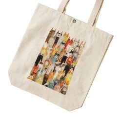 تت بگ متقال طرح گربه های رنگی