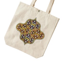 تت بگ متقال طرح کاشی گل گلی