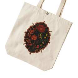 تت بگ متقال طرح گل و مرغ