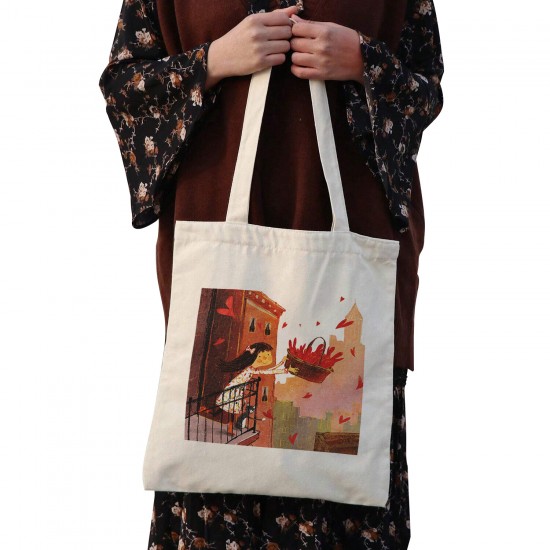 تت بگ متقال طرح سبد گل