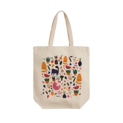 تت بگ متقال طرح گربه و میوه