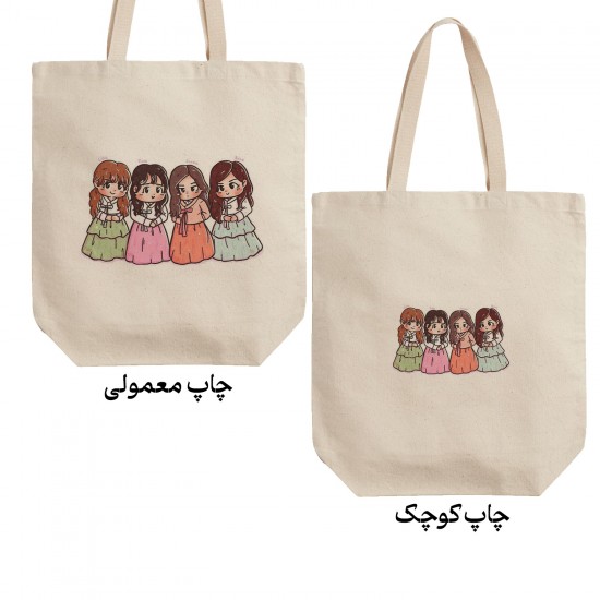 تت بگ متقال طرح ملکه‌های black pink