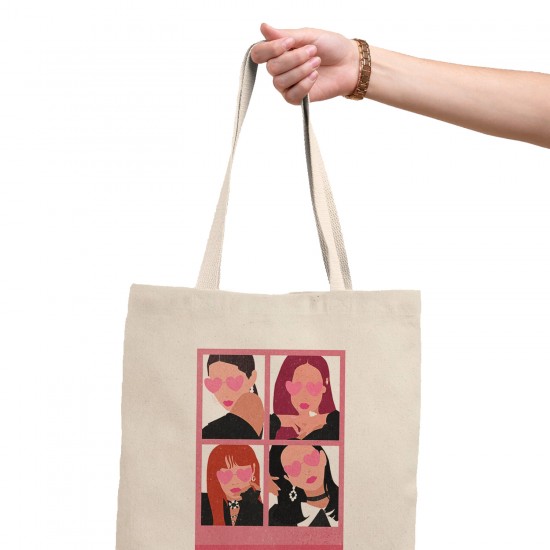 تت بگ متقال طرح پرتره مینیمال بلک پینک