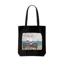 تت بگ متقال مشکی طرح تخت و پخت