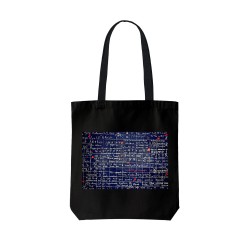 تت بگ متقال مشکی طرح دوست می‌دارمت