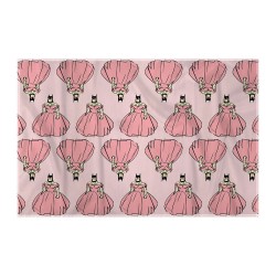 کادوپیچ پارچه‌ ای طرح بتمن صورتی