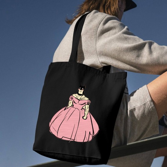 تت بگ متقال مشکی طرح بتمن صورتی