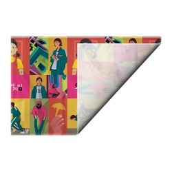 کادوپیچ پارچه‌ ای طرح سریال اسکویید گیم