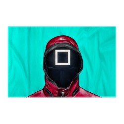 کادوپیچ پارچه‌ ای طرح سریال اسکویید گیم