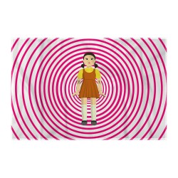 کادوپیچ پارچه‌ ای طرح سریال اسکویید گیم