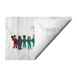 کادوپیچ پارچه‌ ای طرح سریال اسکویید گیم