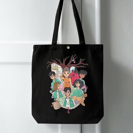 تت بگ متقال مشکی طرح سریال اسکویید گیم