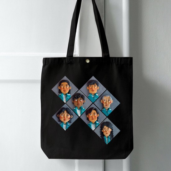 تت بگ متقال مشکی طرح سریال اسکویید گیم