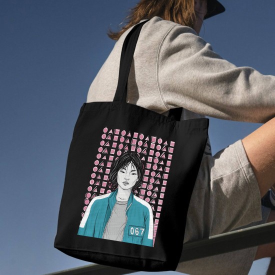 تت بگ متقال مشکی طرح سریال اسکویید گیم