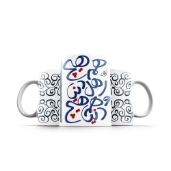 ماگ طرح دنیا همه هیچ