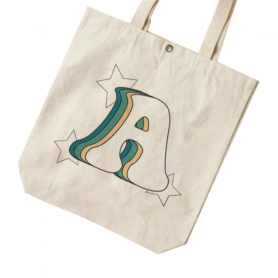 تت بگ متقال طرح حرف A رترو