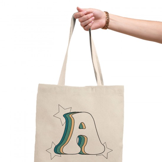 تت بگ متقال طرح حرف A رترو